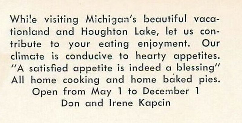 Pine Country House - Vintage Postcard (newer photo)